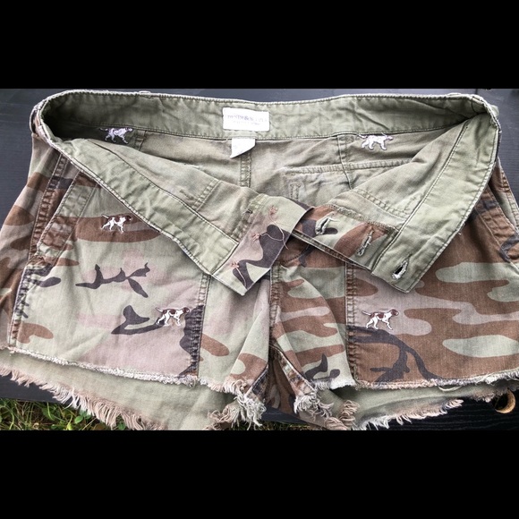 Denim & Supply Ralph Lauren Camo dog shorts - Picture 4 of 7